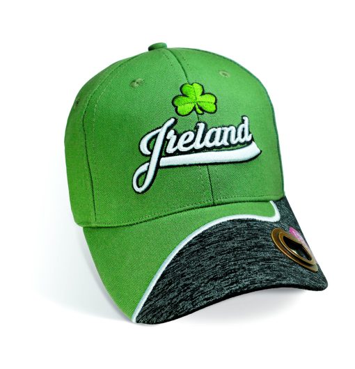 Ireland Script Cap with Bottle Opener, Green