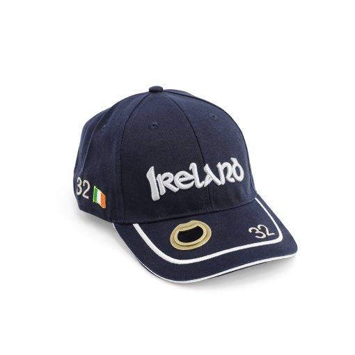 Ireland 32 with Bottle Opener Baseball Cap, Navy
