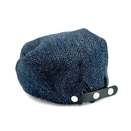 Maccessori Harris Tweed Men's Flat Cap, Blue - Image 2