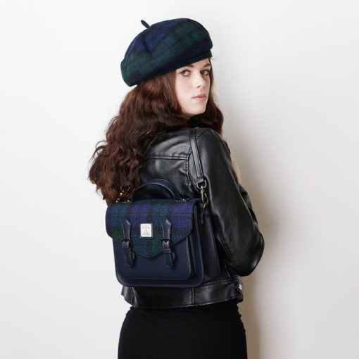 Islander Lambswool Tartan Bunnet-Blackwatch - Image 2
