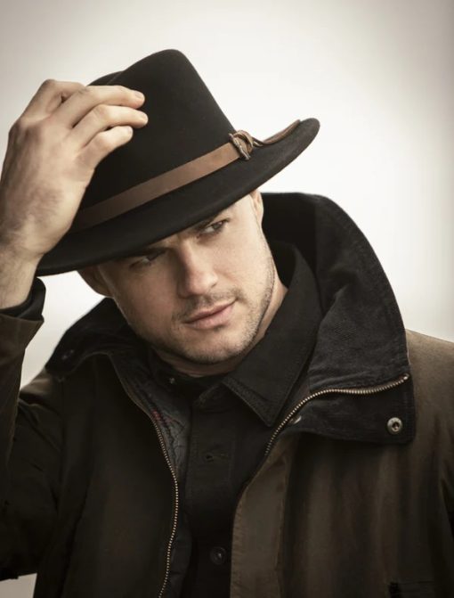 Jack Murphy Boston Hat, Burgundy - Image 2
