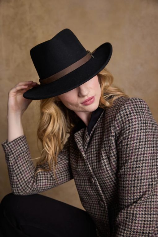 Jack Murphy Boston Hat, Burgundy - Image 3