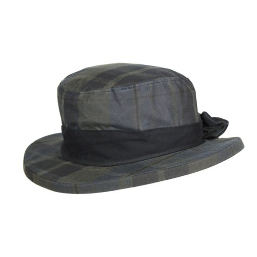 Oxford Blue Women's Thelma Tartan Wax Hat - DUNDEE