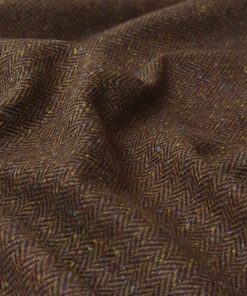 Hanna Hat Vintage Cap Magee Eske Brown Herringbone Flecked Donegal Tweed