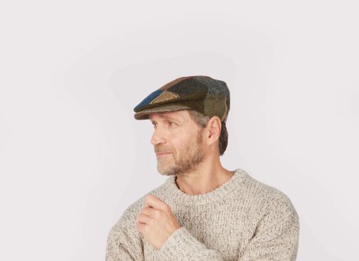 Hanna Hats "One of a Kind" Traditional Patchwork Cap - Image 2