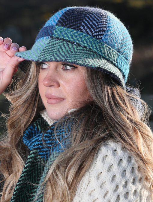 Branigan Weavers County Hat Donegal Blue