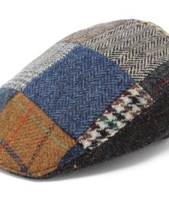 Hanna Hats Irish Tweed Donegal Touring Patchwork Cap