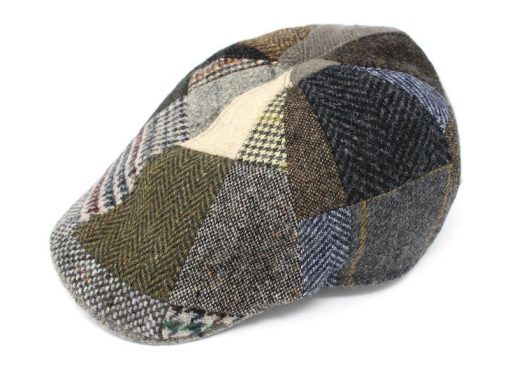 Hanna Hat Erin Cap Patchwork Tweed