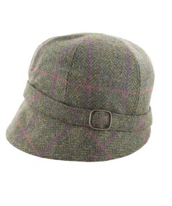 Mucros Weavers Women's Irish Flapper Hat, Deep Green