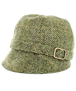 Mucros Weavers Women's Irish Flapper Hat, Grass Green