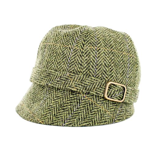 Mucros Weavers Women's Irish Flapper Hat, Grass Green