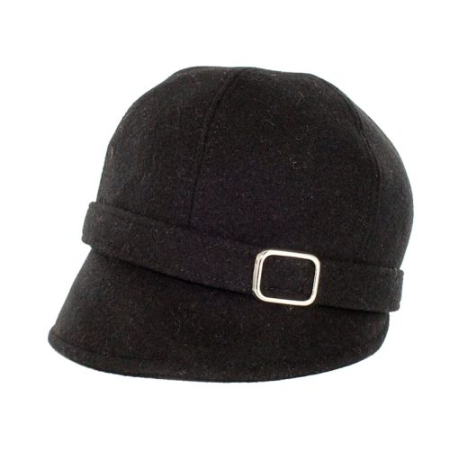 Mucros Weavers Women's Irish Flapper Hat, Black