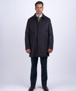 Mens Dublin City Coat, Midnight Navy