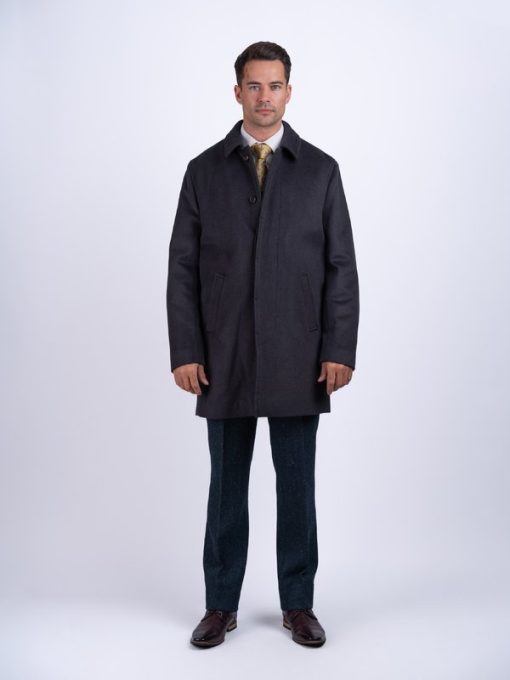 Mens Dublin City Coat, Midnight Navy