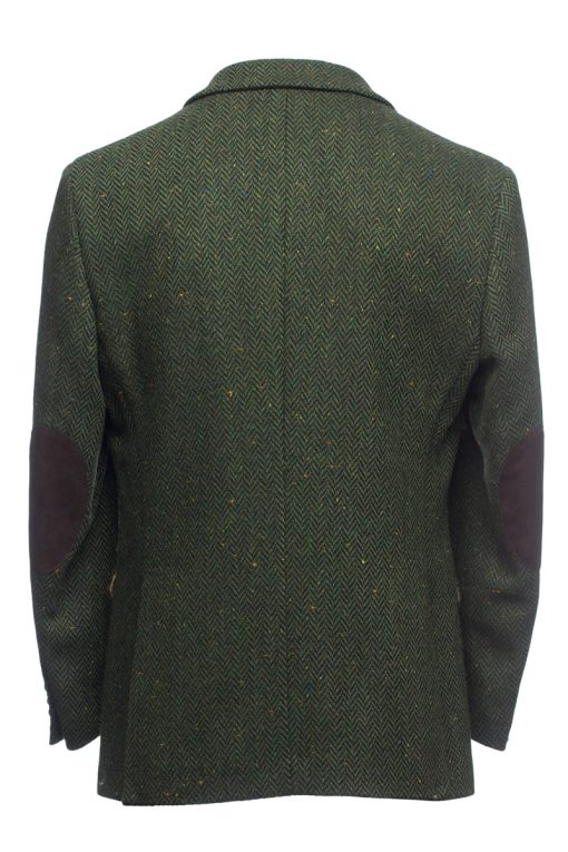 James Stephens Green Irish Tweed Poets Jacket - Sport Coat - Image 4
