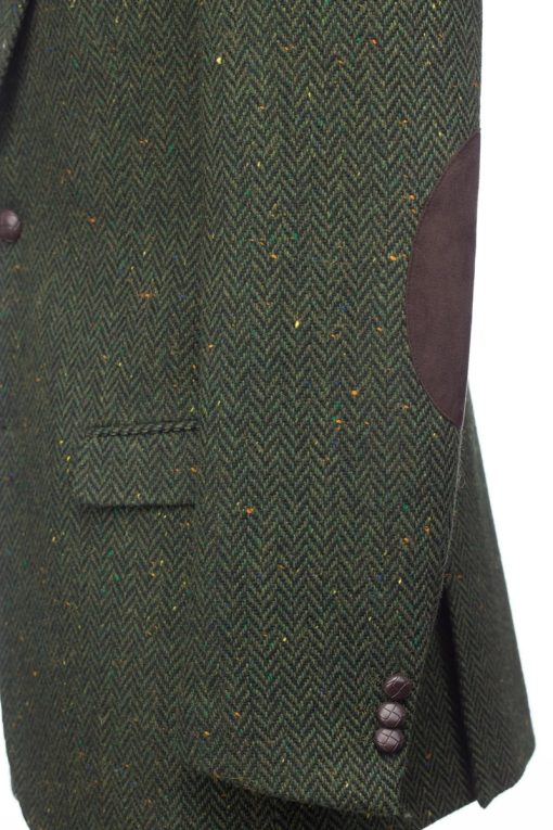 James Stephens Green Irish Tweed Poets Jacket - Sport Coat - Image 5