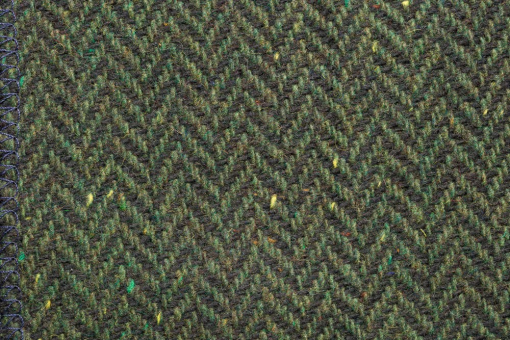 McDonagh Green Herringbone Irish Tweed Waistcoat - Vest - Image 4