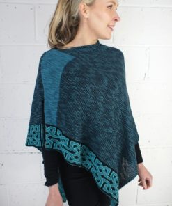 Irish Linen and Silk Ballater Shawl, Jewel