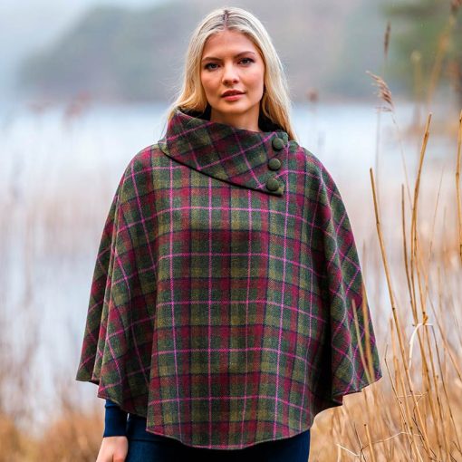 Mucros Weavers Poncho color 402