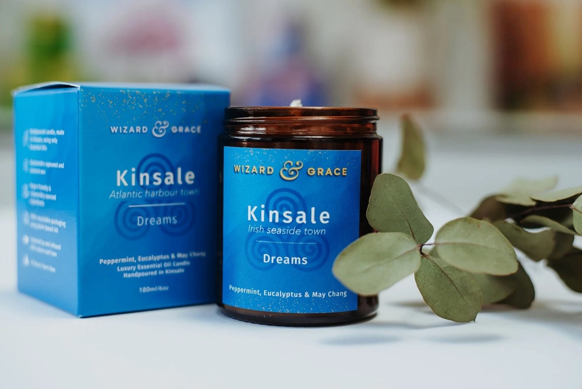 Wizard and Grace Kinsale Dreams Essential Oil Candle 180ml - Image 4