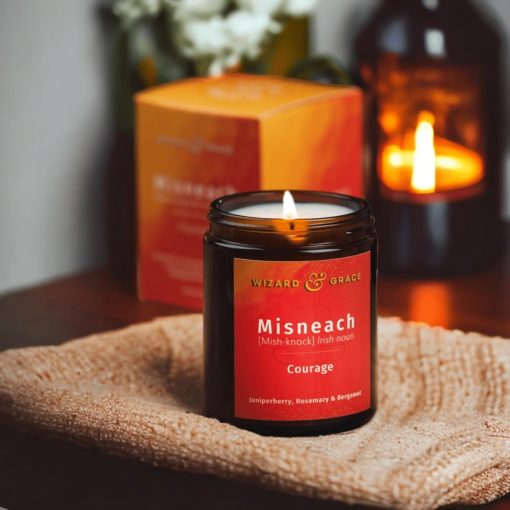 Wizard and Grace Misneach Courage Essential Oil Candle 180ml - Image 4
