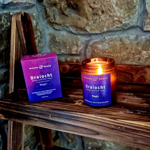 Wizard and Grace Draiocht Magic Essential Oil Candle 180ml - Image 4