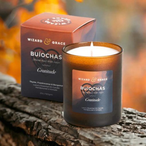 Wizard and Grace Buiochas Gratitude Essential Oil Candle 180ml - Image 2