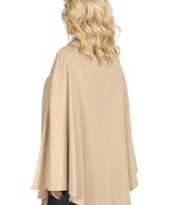 Alternative view of Jimmy Hourihan Wool and Cashmere Irish Cape, Cream