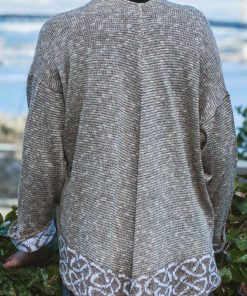Alternative view of Bill Baber Brora Celtic Jacket Oat Made in Scotland