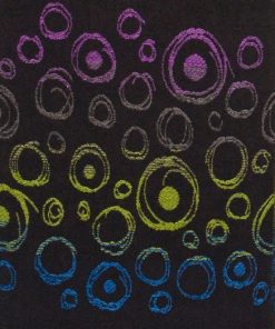 Jimmy Hourihan Ancient Thoughts Shawl Black/Lime/Magenta