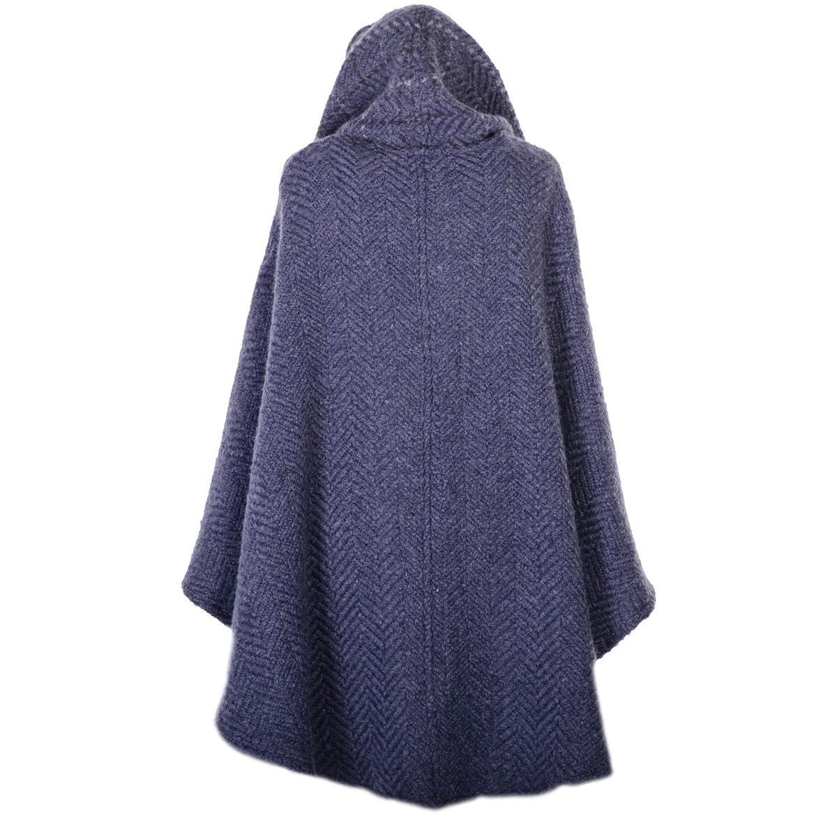 Branigan Weavers Tina Indigo and Connemara Indigo Cape - Image 2
