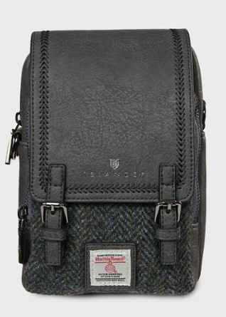 Baby Jura Crossbody-Grey Herringbone