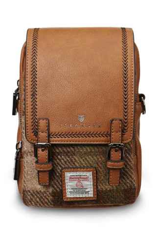 Baby Jura Crossbody-Chestnut Tartan