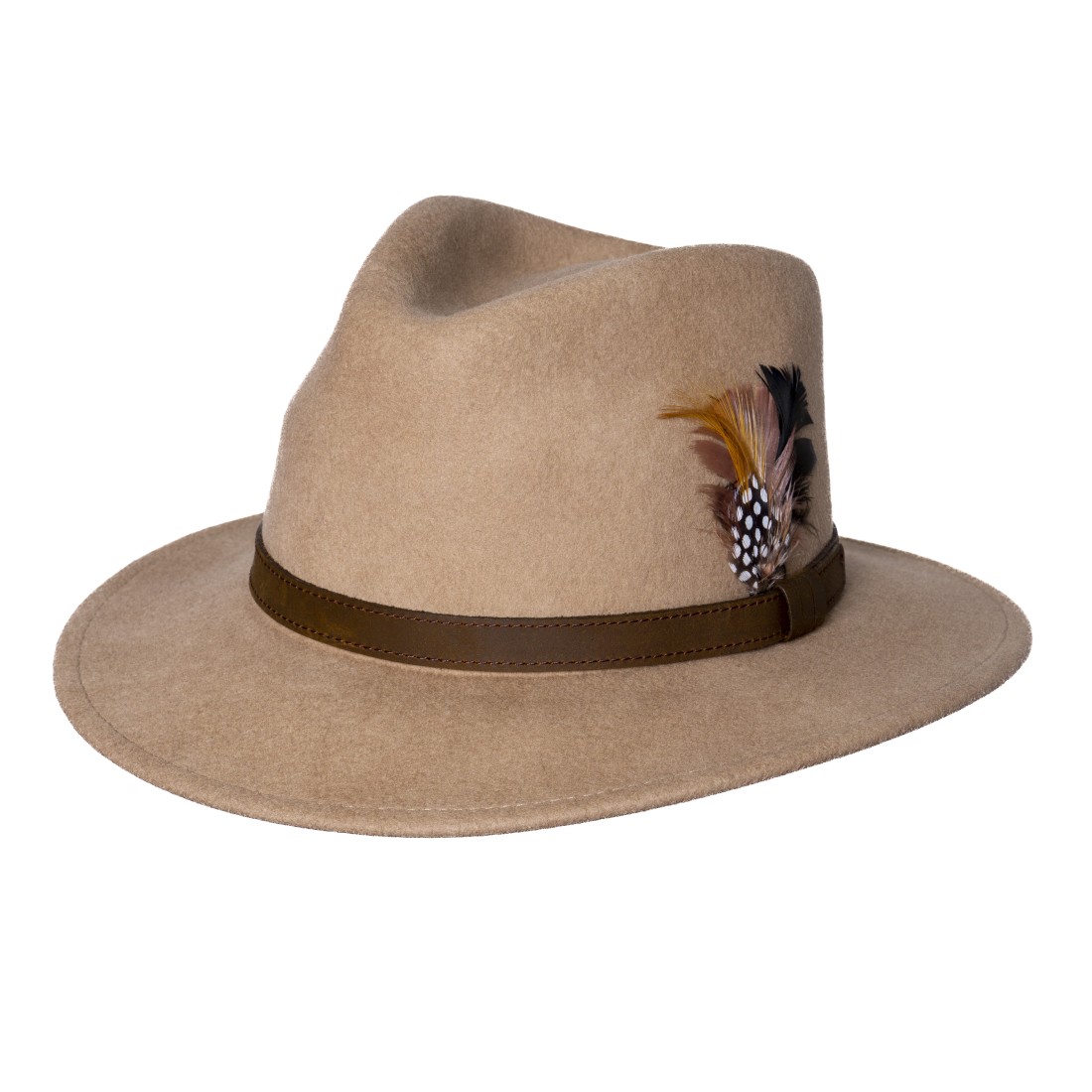 Shandon Crushable Hat Beige