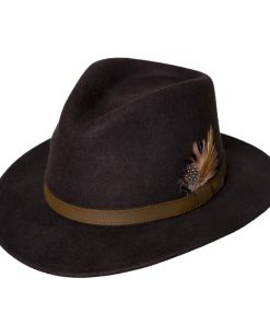 Shandon Crushable Hat Brown
