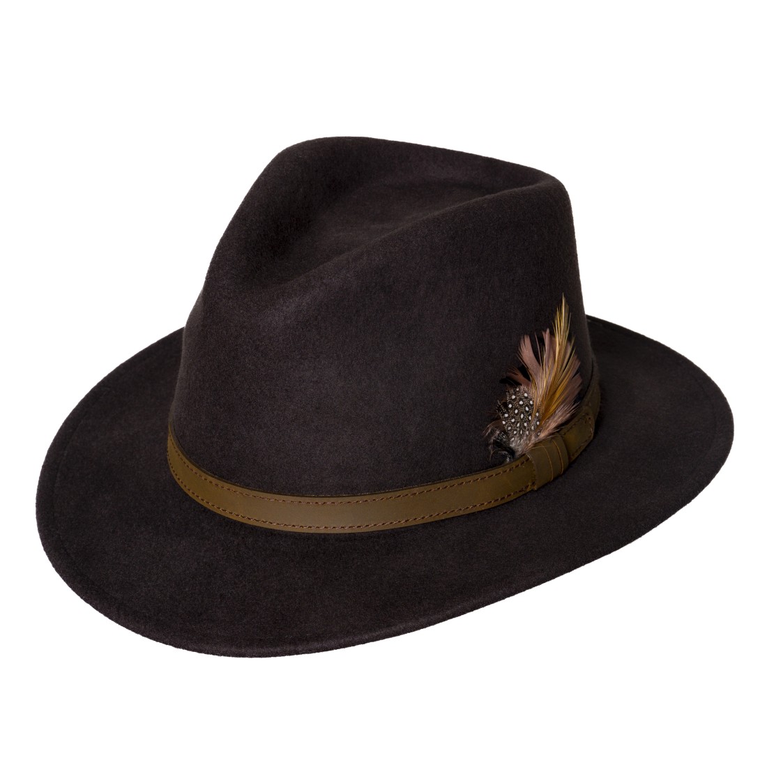 Shandon Crushable Hat Brown