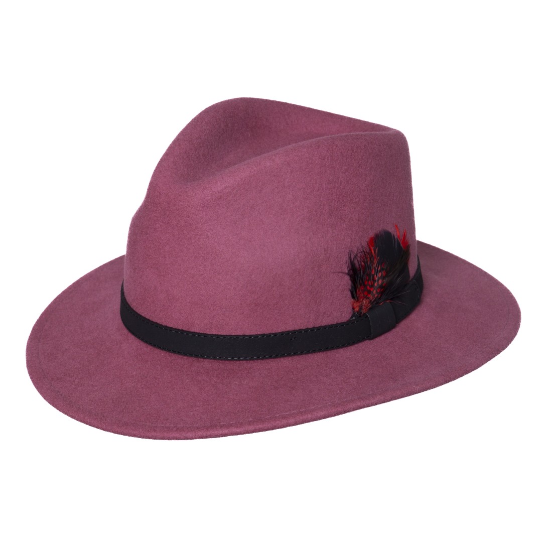 Shandon Crushable Hat Red