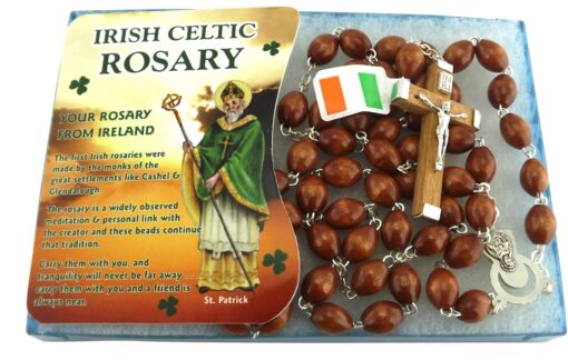 Wooden Rosary Beads Brown