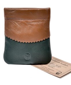 Alternative view of Tinnakeenly Leather Two Tone Shamrock Snap Purse