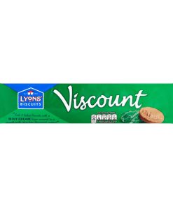 Lyons Mint Cream Viscount Biscuits 98g