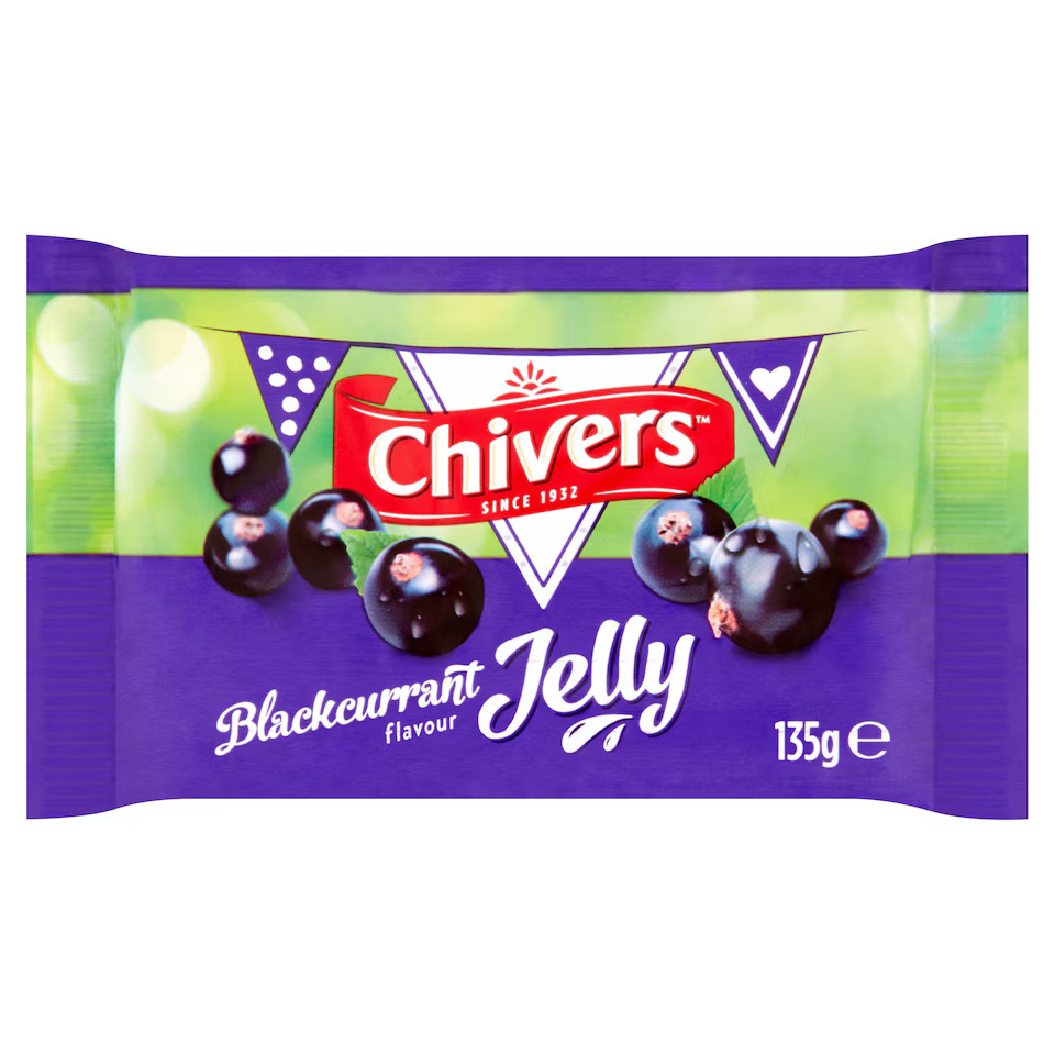 Chivers Blackcurrant Flavour Jelly 135g