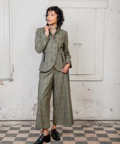 Jack Murphy Enya Tweed Culottes, Hacking Check